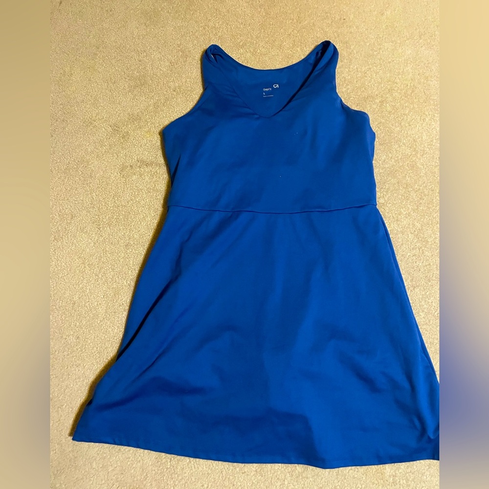 GAP Blue Athletic Tank Top